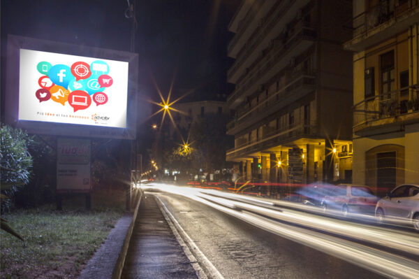3x2 Ledwall Display - Via XXV Luglio alt FS